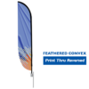 Feather Convex Flag (Medium) 10.5ft - Image 3