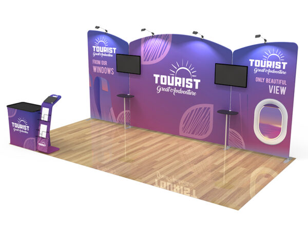 10x20ft Custom Booth 02 - Image 3