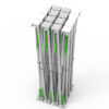 8ft Straight Velcro Fabric Pop Up Display - Image 4
