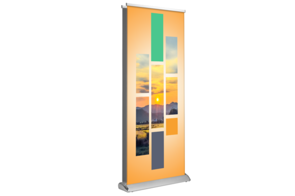 Deluxe Retractable - Double Sided 33"x81"